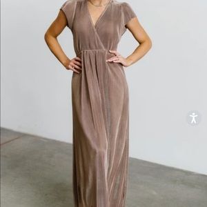 Baltic Born Athena Pleated MaxiDress Autumn Orchid